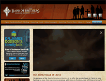 Tablet Screenshot of bandofbrothers.org